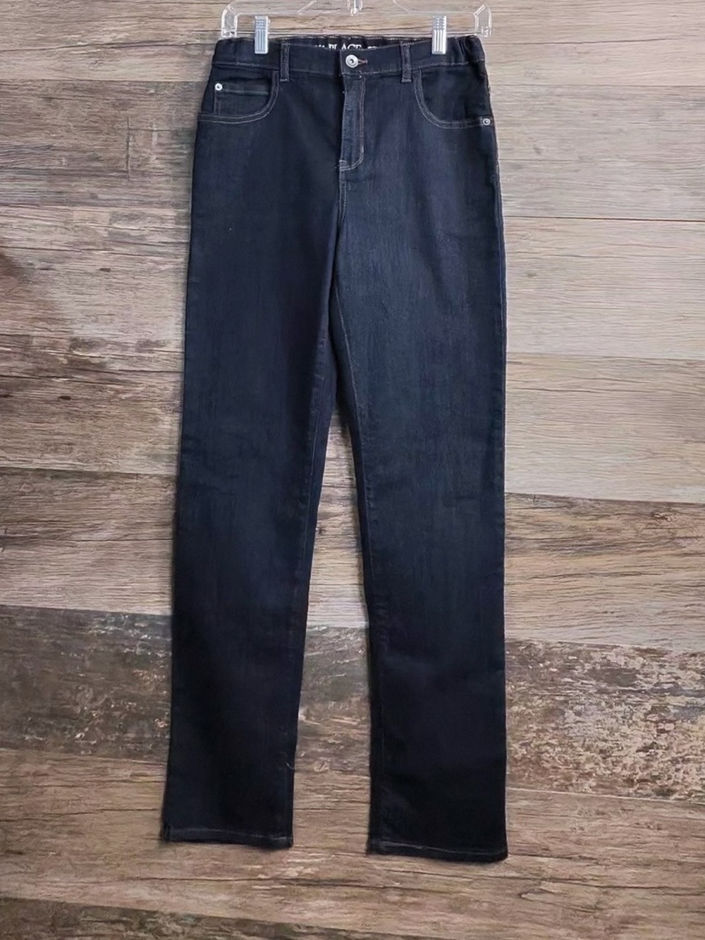 The Children's Place Dark Denim Straight Leg Jeans for Kids
